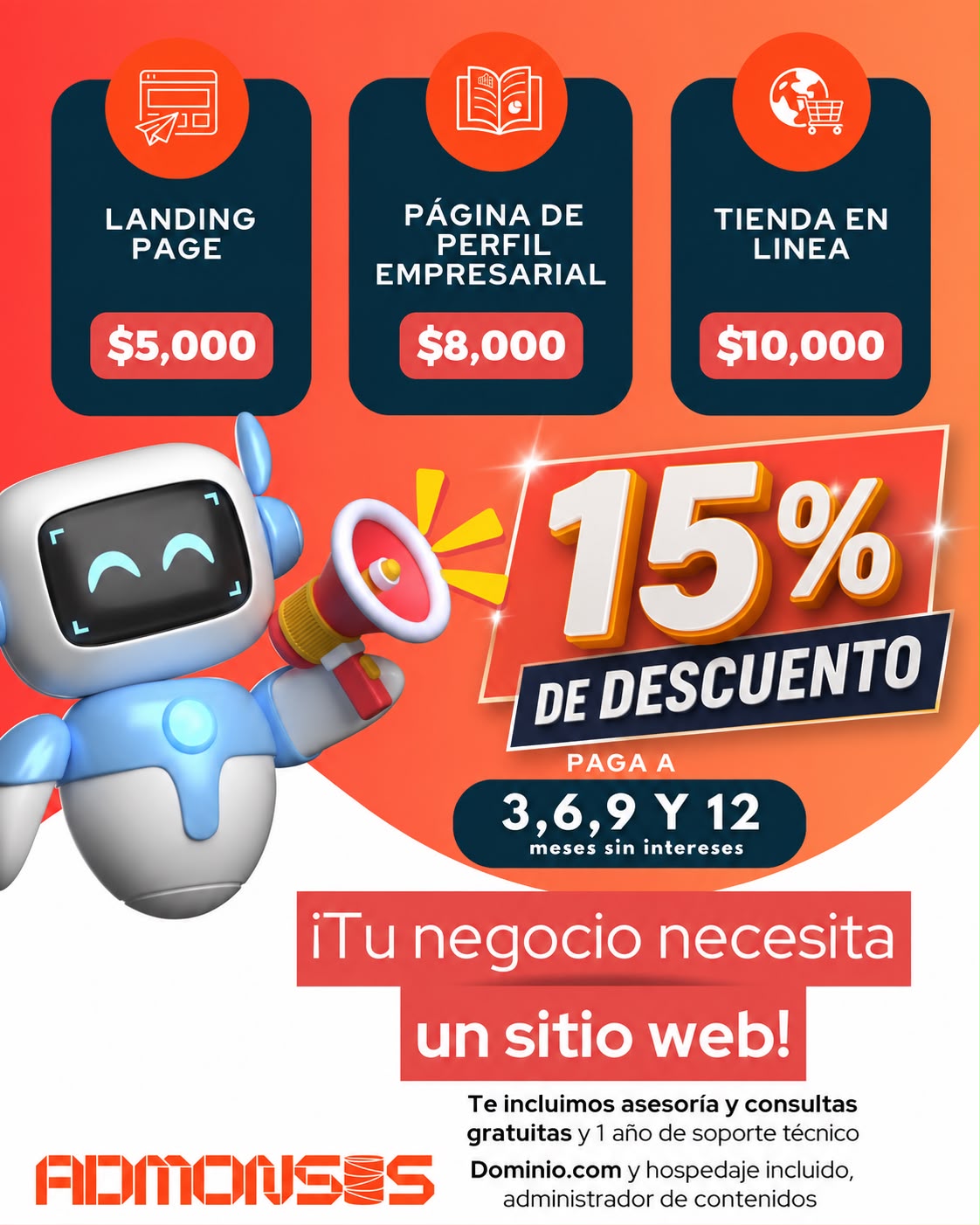 Diseño de paginas WEB y tiendas en línea
